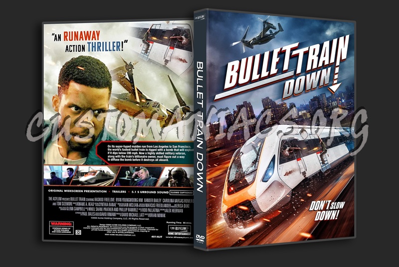 Bullet Train Down dvd cover