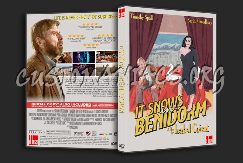It Snows In Benidorm dvd cover