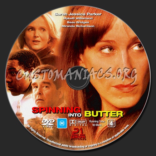 Spinning Into Butter dvd label