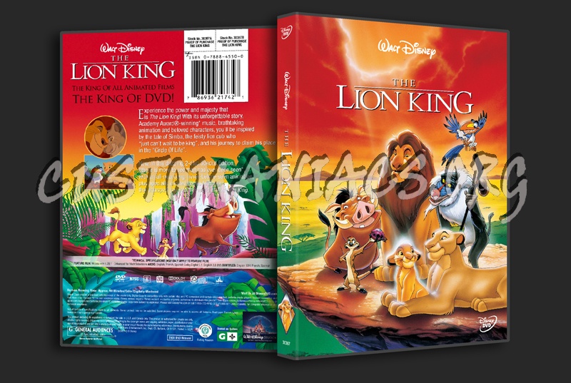 The Lion King dvd cover