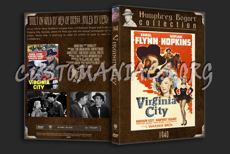 Bogart Collection 35 Virginia City (1940) dvd cover