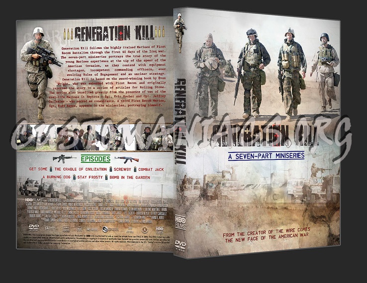 Generation Kill dvd cover