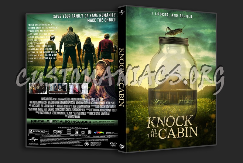 Knock At The Cabin dvd cover