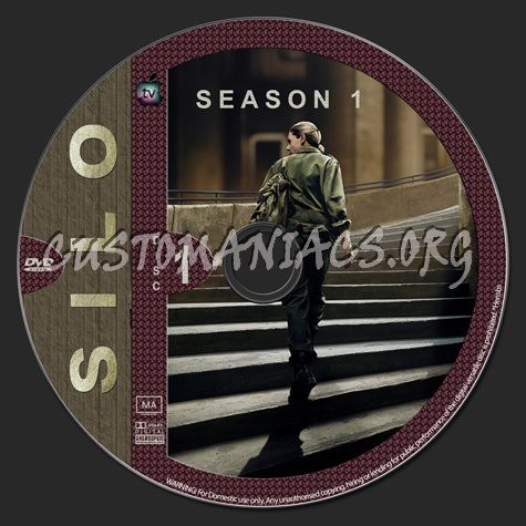 Silo - Season 1 - 4 disc set dvd label