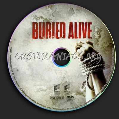 Buried Alive dvd label