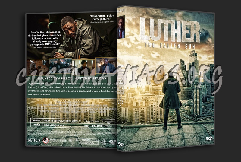 Luther: The Fallen Sun dvd cover