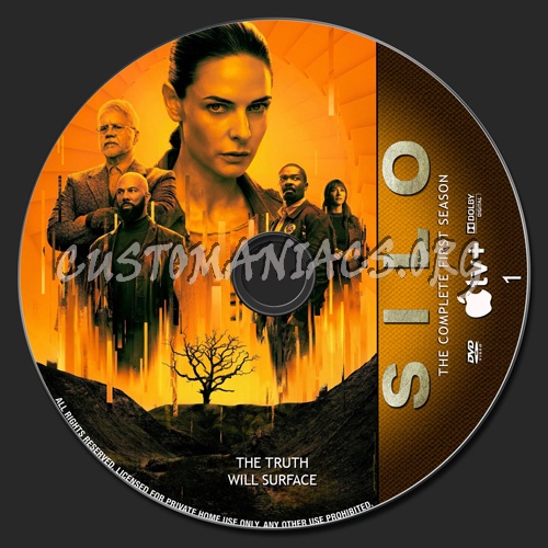 Silo Season 1 dvd label