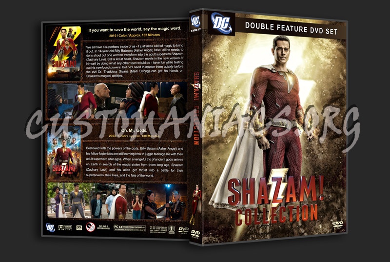 Shazam! Collection dvd cover
