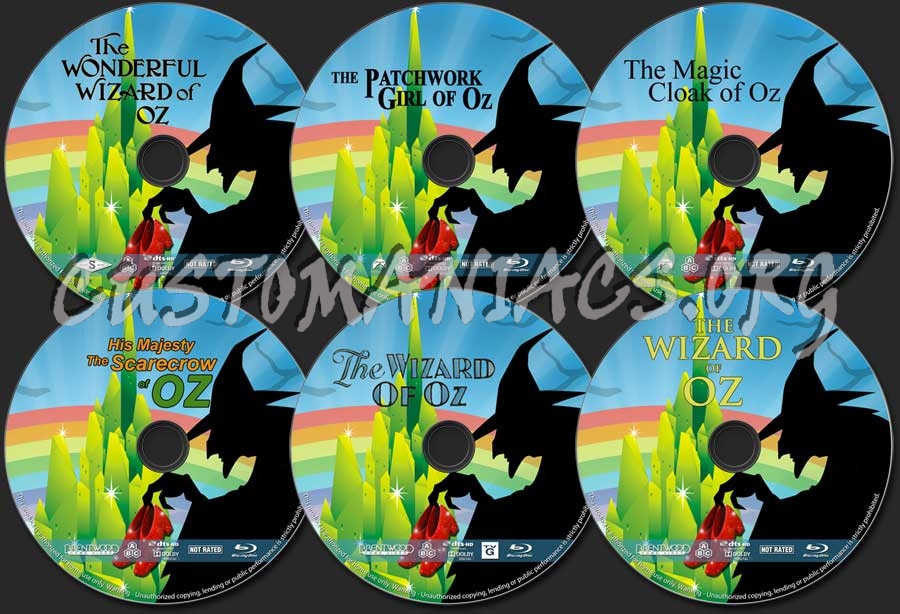 Oz Before the Rainbow Collection blu-ray label