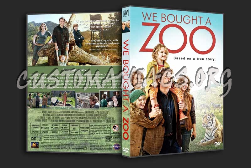 We Bought a Zoo dvd cover