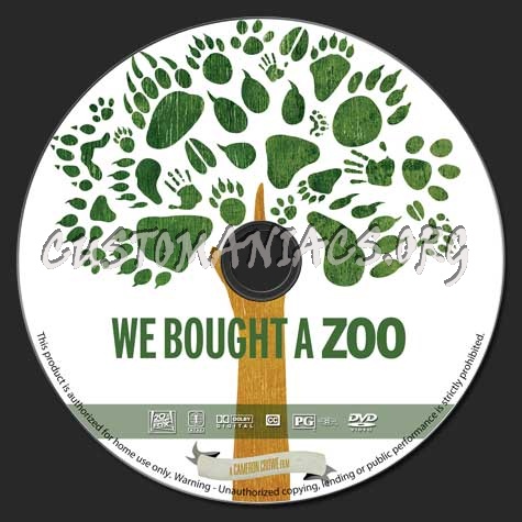 We Bought a Zoo dvd label