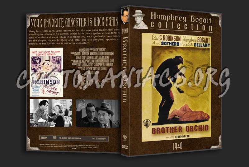 Bogart Collection 37 Brother Orchid (1940) dvd cover