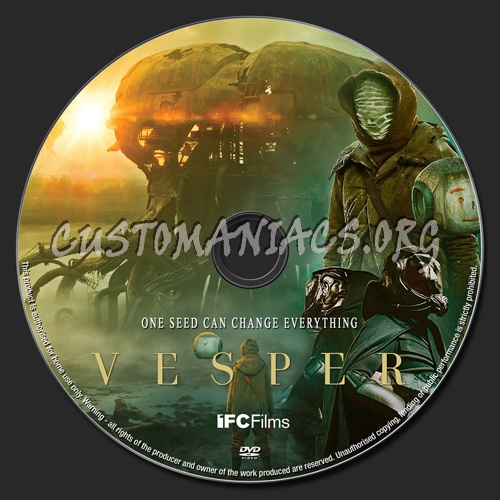 Vesper dvd label
