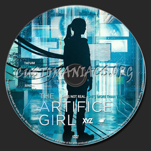 The Artifice Girl dvd label