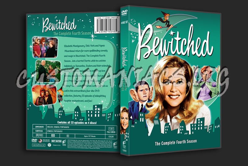 Bewitched - Season 4 dvd cover