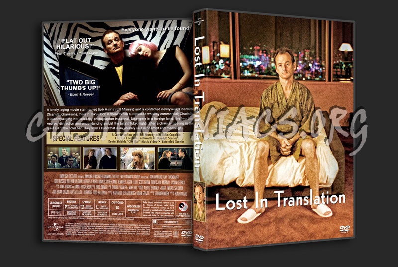 Lost in Translation dvd cover