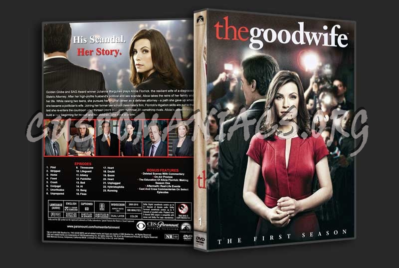 The Good Wife - The Complete Series (spanning spine) dvd cover