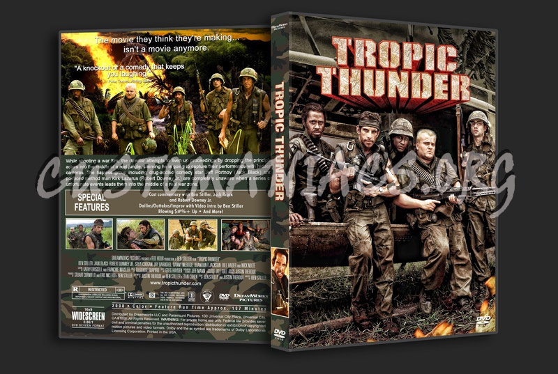 Tropic Thunder dvd cover