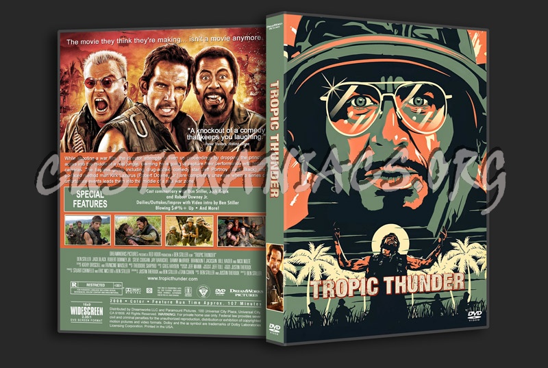 Tropic Thunder dvd cover