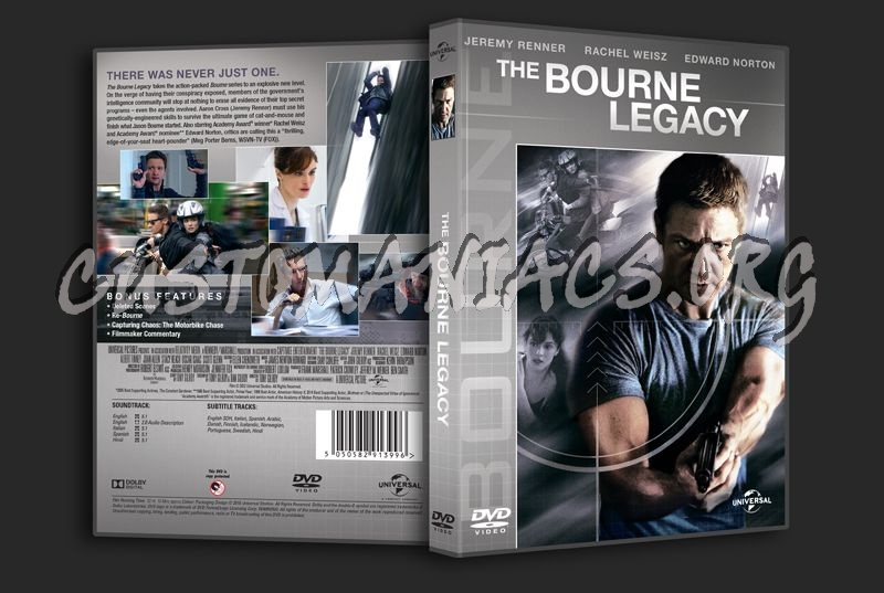 The Bourne Legacy dvd cover