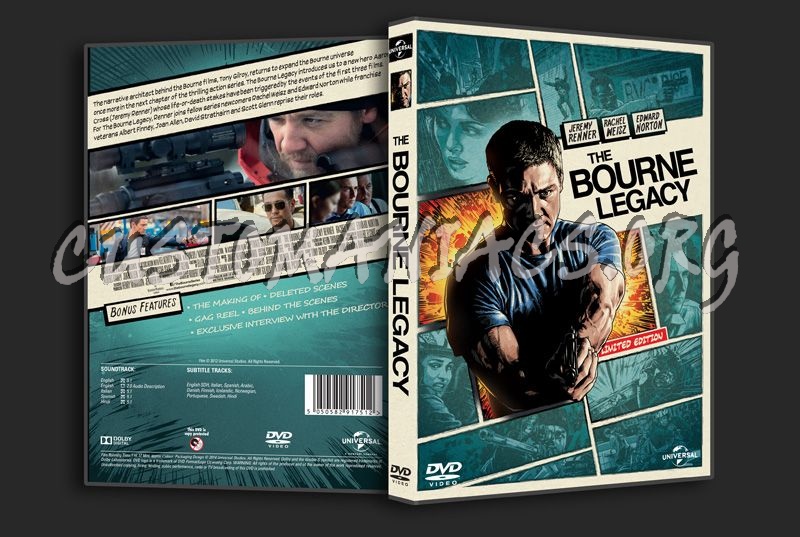 The Bourne Legacy dvd cover