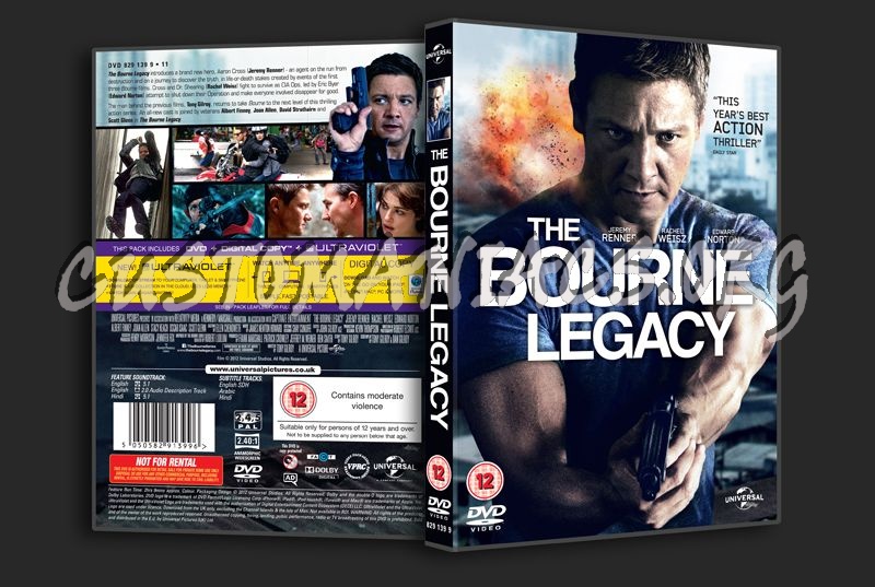 The Bourne Legacy dvd cover