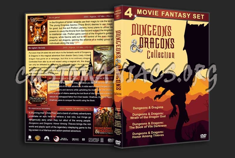 Dungeons & Dragons Collection dvd cover