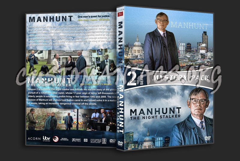 Manhunt Double Feature dvd cover