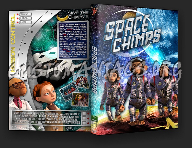 Space Chimps dvd cover