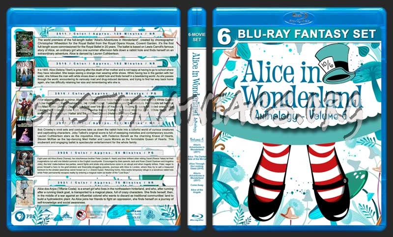 Alice in Wonderland Anthology - Volume 6 blu-ray cover