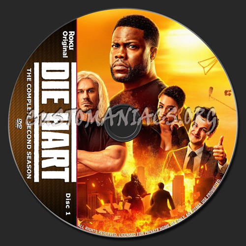 Die Hart Season 2 dvd label