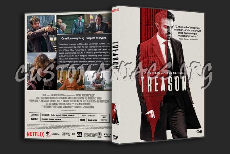 Treason (TV mini-series) dvd cover