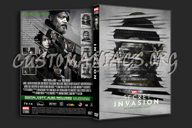 Secret Invasion Season 1 dvd cover