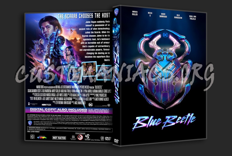 Blue Beetle dvd cover