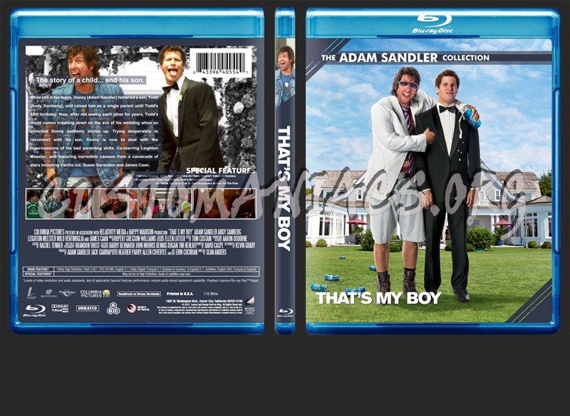 That´s my boy blu-ray cover