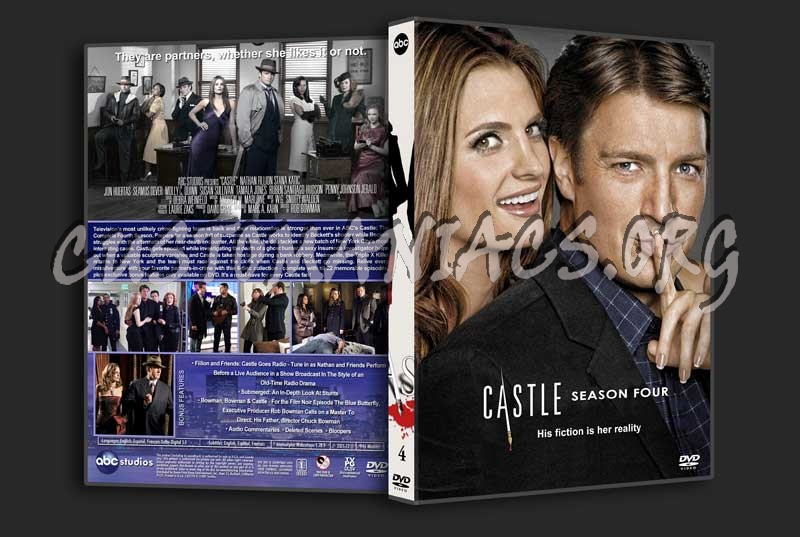 Castle - The Complete Series (spanning spine) dvd cover