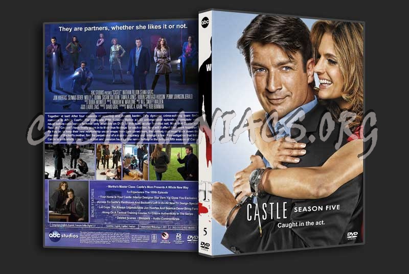 Castle - The Complete Series (spanning spine) dvd cover