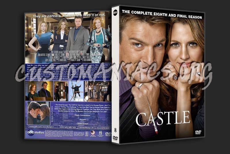 Castle - The Complete Series (spanning spine) dvd cover