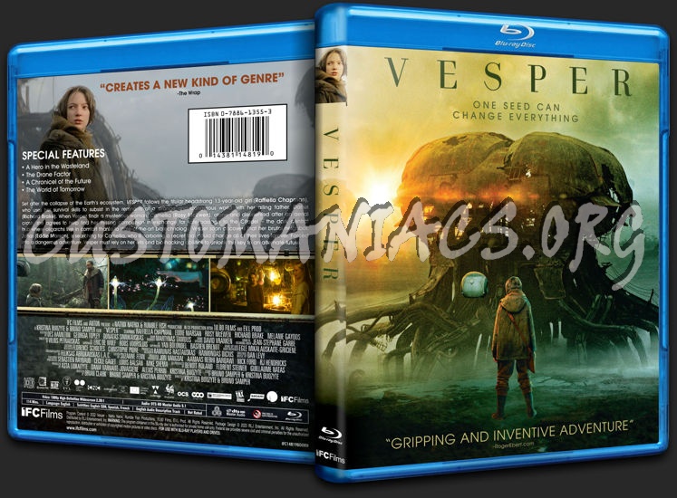 Vesper (2022) blu-ray cover