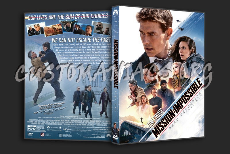 Mission: Impossible - Dead Reckoning Part One dvd cover