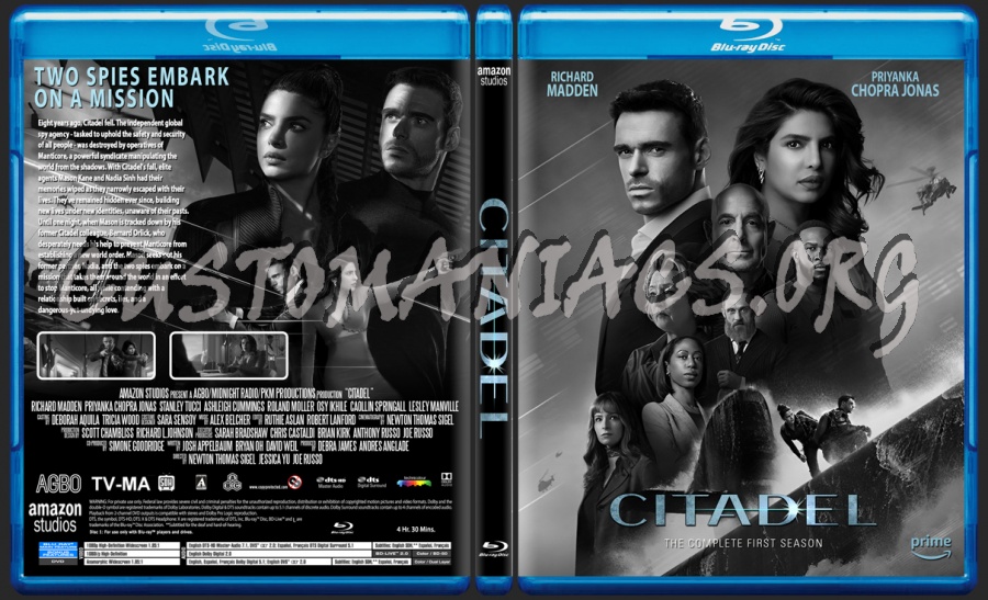 Citadel Season 1 blu-ray cover