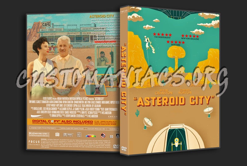 Asteroid City dvd cover