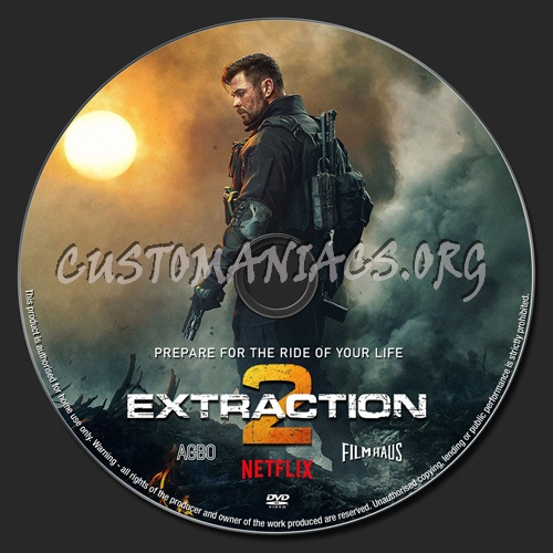 Extraction 2 dvd label