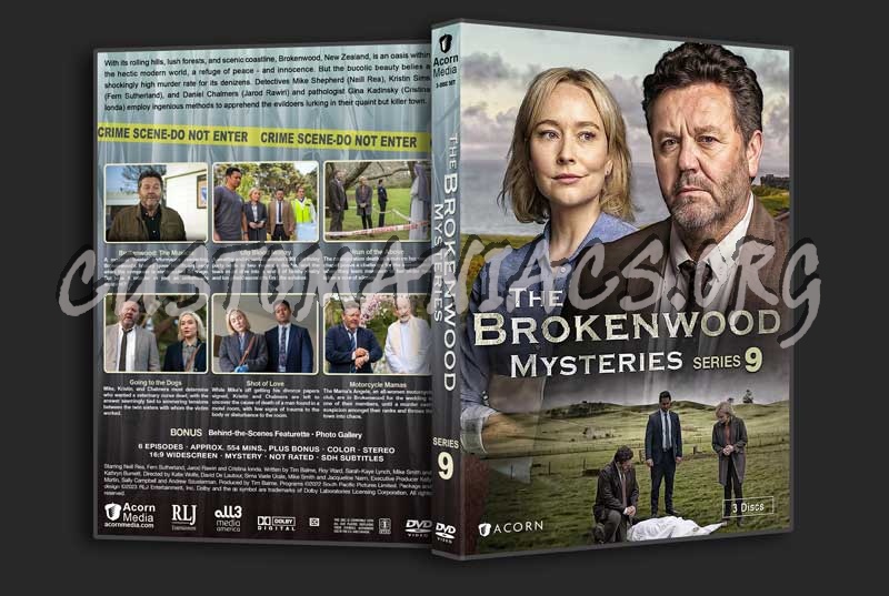 The Brokenwood Mysteries - Series 9 dvd cover