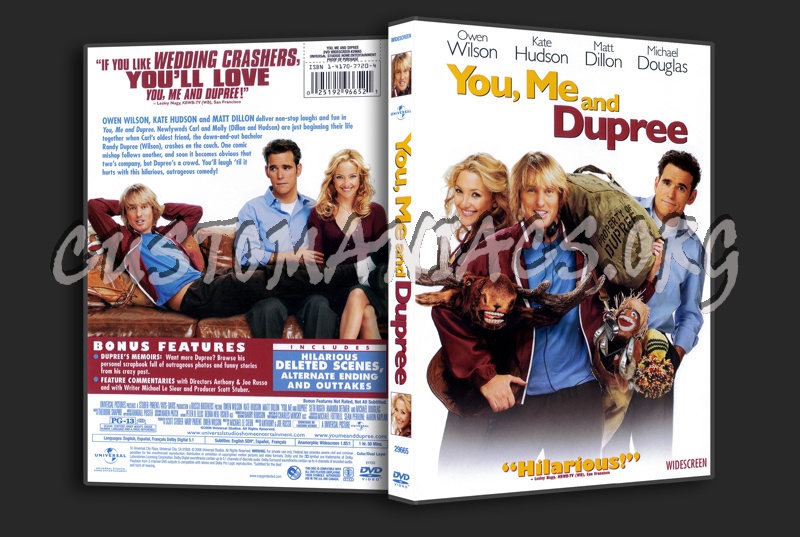 You Me And Dupree dvd cover