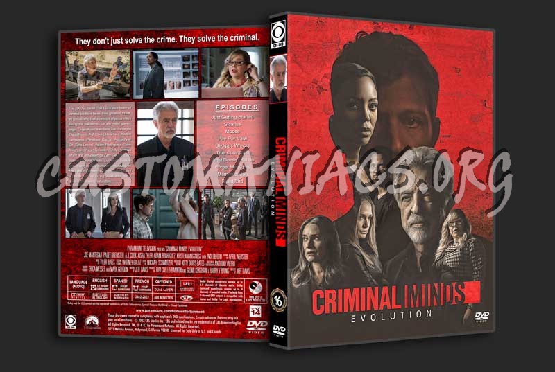 Criminal Minds Evolution - Season 1 dvd cover