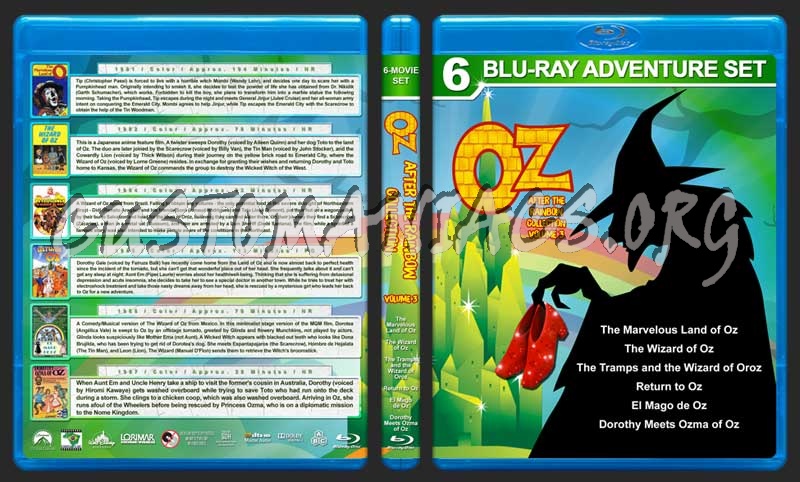 Oz After The Rainbow Collection - Volume 3 blu-ray cover