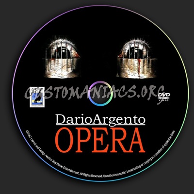 Opera dvd label
