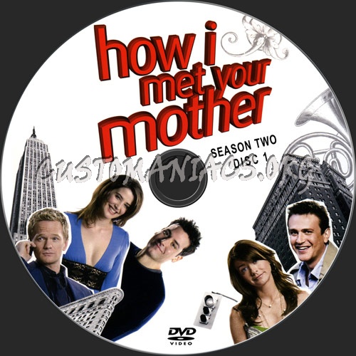 How I Met Your Mother Season 2 dvd label