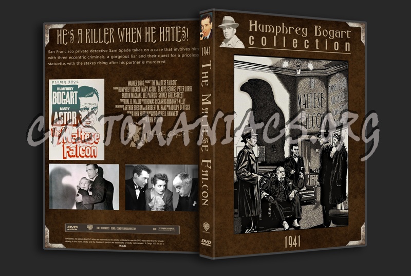 Bogart Collection 41 The Maltese Falcon (1941) dvd cover